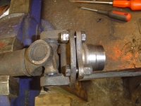  just checking if any reason why not to reverse the bolt direction on reassembly - save them being trapped by the flange